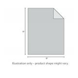 DISSA Fleece Blanket Throw Size 51x63, Wide Stripe, Yellow Soft, Plush, Fluffy, Fuzzy, Warm, Cozy Perfect Throw for Couch, Bed, Sofa - Flannel Blanket Throw Blanket