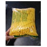 DISSA Fleece Blanket Throw Size 51x63, Wide Stripe, Yellow Soft, Plush, Fluffy, Fuzzy, Warm, Cozy Perfect Throw for Couch, Bed, Sofa - Flannel Blanket Throw Blanket