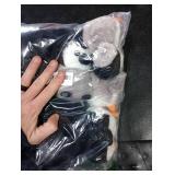 Harrycle 5 Pcs Penguin Plush Toy Set 14 Inch Christmas Mommy Penguin Stuffed Animal with 4 Cute Babies in Zippered Belly Soft Cuddly Plushie for Kids Gifts New Year Gifts(Lovely Style)