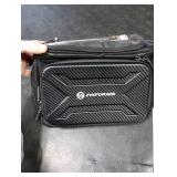 Bike Handlebar Bag with Touch Screen Phone Holder, 6L Large Water Resistant Bike Basket Front Bag with Handlebar Adapter, Reflective Bike Storage Pouch with Shoulder Strap for Bicycle and E-bike