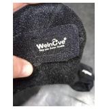 Welnove Gel Heel Protector Cups, Inserts Pads for Women Men, Plantar Fasciitis, Heels Spur Pain Relief, Achilles Tendonitis Dry Cracked Heel Support Cushion Black (W 4.5-9 / M 5-8)