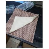 DOMVITUS Floral Pillow Covers Set of 2, Throw Pillow Covers 20x20, Floral Print Neutral Accent Decorative Pillow Covers for Living Room, Bed, Cognac Brown