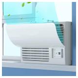 peachbasket Window Air Conditioners Windshield Universal - Room Air Conditioner Window Baffle - Prevent Direct Blowing of Cold Air - Air Conditioning Unit Baffle [20.87X7.87] Croppable