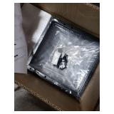 DOLALIKE Expandable kitchen Countertop Organizer, Stackable Cabinet Shelf Organizers, Space Saving Spice Rack Pantry Storage for Bathroom Office Organization (Black, 2 Pack)