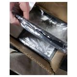 DOLALIKE Expandable kitchen Countertop Organizer, Stackable Cabinet Shelf Organizers, Space Saving Spice Rack Pantry Storage for Bathroom Office Organization (Black, 2 Pack)