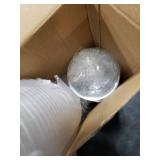 Ziliny 50 Sets Clear Plastic Coffee Cups with Sip Lids, Disposable Plastic PET Crystal Cups for Iced Coffee, Smoothie, Cold Beverage, Drink Shops and Party Catering(Clear,12 oz)