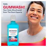 Parodontax Active Gum Health Mouthwash, Antiplaque and Antigingivitis Mouthwash, Mint, 3x16.9 Fl Oz
