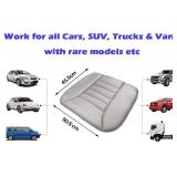 Big Ant Car Seat Cushion Pad Memory Foam Seat Cushion,Pain Relief Memory Foam Cushion Comfort Seat Protector for Car Office Home Use,Gray 1PC