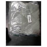 NICETOWN Window Valances and Tiers for Living Room, Christmas Country Room Darkening Short Curtains for Kitchen Grommet Window Cover for Bathroom/Laundry, 2 Pieces, 52 W x 36 L, Greyish Green