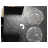 2Pack Wall Mounted Fish Bowl, 230ML Clear Acrylic Round Vase Decoration Wall Fish Bubble Hanging Clear Acrylic Betta Fish Tank Wall-Mounted Aquarium Wall Plant Pot Decoration Planter