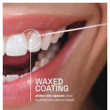 REACH Waxed Dental Floss, 2X More Value, Plaque Remover for Teeth, Shred Resistant, Floss Slides Smoothly, Easy to Use, Waxed, for Adults & Kids, Oral Care, PFAS Free, 3 Pack, 115 yd, Unflavored