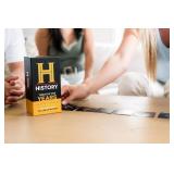 History Channel Through the Years - General Knowledge Super Trivia Chronology Timeline, Party Card Game for Adults, Family, Tweens & Teens in the Pursuit of Trivial Knowledge