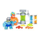 Heroes of Goo Jit Zu Hero Creator Bundle with 2 Action Figures and 6 Unique goo fillings, Mix, Fill & Create Your own Stretchy Blazagon and Thrash, Play Again and Again