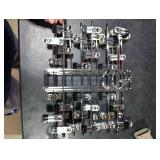 3 Pack Pants-Hangers-Space-Saving,6 Tier-Closet-Organizers-and-Storage Skirt Hangers with Clips,Closet-Organizer-Clothes-Organization-and-Storage Jeans Scarf Hangers,College-Dorm-Room-Essentials Decor