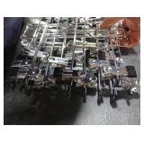 3 Pack Pants-Hangers-Space-Saving,6 Tier-Closet-Organizers-and-Storage Skirt Hangers with Clips,Closet-Organizer-Clothes-Organization-and-Storage Jeans Scarf Hangers,College-Dorm-Room-Essentials Decor