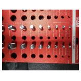 34 Nut and Bolt Thread Checker - Thread Gauge SAE and Metric - Screw Size and Thread Gauge - Bolt Size Finder & Bolt Thread Checker | All-in-One Nut and Bolt Gauge Tool for Industrial Use & DIY