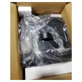 Kopuncare Dog Poop Trash Can Outside, 5L/1.3Gal Metal Dog Waste Trash Can with Lid, Foot Pedal, Pet Waste Container with 40 Bags, Poop Bucket with Lid Soft Close for Pet, Black