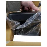 Kopuncare Dog Poop Trash Can Outside, 5L/1.3Gal Metal Dog Waste Trash Can with Lid, Foot Pedal, Pet Waste Container with 40 Bags, Poop Bucket with Lid Soft Close for Pet, Black