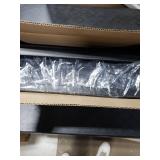 MERRYBOX Dish Drying Rack Large Capacity 2 Tier Dish Drying Rack Multifunctional Rustproof Dish Racks for Kitchen Counter with Large Utensil Holder, Cup Holder, Black