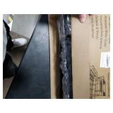 MERRYBOX Dish Drying Rack Large Capacity 2 Tier Dish Drying Rack Multifunctional Rustproof Dish Racks for Kitchen Counter with Large Utensil Holder, Cup Holder, Black