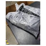 NORTHERN BROTHERS Pants Hangers, Black 50 Pack with Clips for Pants, Skirts, and Shorts - Plastic Bulk Hangers