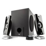 Cyber Acoustics CA-3090 2.1 Speaker System with Subwoofer with 18W of Power Easy Setup and Convenient Controls, Great for Music, Movies, and Gaming
