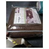 U-NICE HOME Large Sofa Cover Reversible Couch Cover for Dogs with Elastic Straps Water Resistant Furniture Protector for Pets Couch Cover for 4 Cushion Couch (Oversized Sofa, Coffee/Beige)