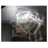 Green 2Pack Magnetic Board,17.5 x 11.4 Magnet Bulletin Board to Display Magnetic Notes, Poetry, Photos, Suitable for Wall, Refrigerator, Cabinet etc, Come with 4 Pcs Dual Lock Tape and Screws