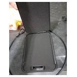 Amazon Basics Portable Security Case Lock Box Safe, Small Lock Box with Code, for College Dorm Room, Home, Combination Lock, Large, Black