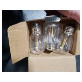 BRIMAX 6 Pack 2W LED Light Bulbs,Equivalent to 15W-20W,Low Watt Small S14 Replacement Bulbs for Outdoor String Lights and Sputnik Chandelier,Shatterproof,120V,2700K,E26 Base (3.35 H x 1.77 W)