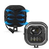 LED Fog Light Assembly for 1999-2016 Ford F250 F350 F450 F550 Super Duty - Driving Fog Lamp Compatible with Original Frame No fog lamp bracket