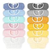 Baby Bibs Muslin Drooling Teething Drool Teeth Bibs for Baby Girl Boy Muslin Cotton Absorbent Soft Breathable