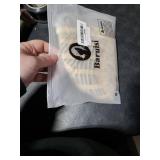 Baruisi Men Wigs Short White Wig Synthetic Heat Resistant Natural Halloween Cosplay Hair