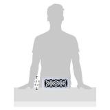 Decor Grates FS410-WH Scroll Design Floor Register,4x10 Inches, White