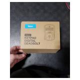 Veise Fingerprint Door Lock, Keyless Entry, Auto Lock, Electronic Keypad Deadbolt for Front Door, Biometric, Anti-Peeking Password, Easy Install, Satin Nickel