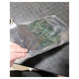 Replacement Janitorial Cart Bag with 5 Pockets,25 Gallon Housekeeping cart Bag High Capacity Waterproof Thickened Commercial Janitorial Cleaning Cart Bag with 6 Brass Grommets