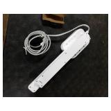 One Beat LED Small Desk Lamp Power Strip 5ft Extension Cord, 3 Outlets, 4 USB Ports(2 USB C), 4 Modes, 5 Level Touch- Home, Office, Bedroom, Bedside, Study Reading Light, Dorm Room Essentials, White