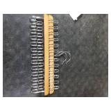 HOUSE DAY Closet Organizers and Storage, Tank Top Hangers, Rotatable Bra Organzier for Closet, Max 48 Storage Capacity Sport Bra Holder, Wood Space Saving Hanger 2 Pack - Dorm Room Essentials