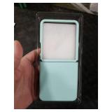 Caka for Samsung Galaxy Z Flip 7 Case [Magnetic Charging][Hinge Protection] [Screen Protector] Women Men Shockproof Protection Phone Cover for Z Flip 7 2025 - MintGreen