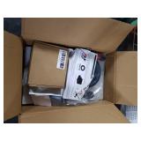 EVIL ENERGY 16 Row Oil Cooler Kit, 10AN Transmission Engine Cooler British Radiator Universal Aluminium Black