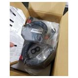 EVIL ENERGY 16 Row Oil Cooler Kit, 10AN Transmission Engine Cooler British Radiator Universal Aluminium Black