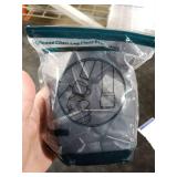 16 PCS Square Chair Leg Floor Protector, Silicone Chair Leg Cover, Furniture Leg Protectors with Felt, Mobile Table Leg pad, Protect The Floor from Scratches.1 1/2 in Black.