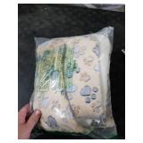 HOMEREIGN 2 Pcs Pet Bed Mats. Ultra Soft Pet (Dog/Cat) Bed with Cute Prints. Reversible Faux Lambswool Kennel Pad for Medium Small Dogs and Cats. Machine Washable Pet Bed.