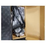 Gun Stock for Meta Quest 3, Compatible with VR Meta Quest 3s Controller Grips for Enhance Stability and Control Magnetic Stock Rifle Adapter (Black)