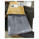 Docvania Ottoman Storage Ottoman Foot Rest Stool Foldable Bench with Storage Student Dormitory Bedroom and Entryway 17 X 13 X 13