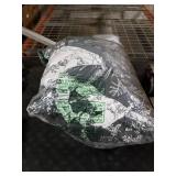 Bedsure Queen Comforter Set - Dark Grey Bed Set, 3 Pieces Cute Floral Bedding, 1 Soft Reversible Botanical Flowers Comforter and 2 Pillow Shams