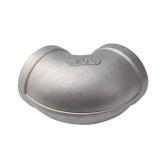 LOZOME 2 Female Threaded Elbow 90 Degree Elbows Angled Stainless Steel 304 Pipe Fitting NPT