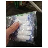 uxcell 12 Pcs Shower Head Filter 2.6 Inch PP Cotton Filter Cartridge Replacement High-Pressure Handheld Fan Shower Jet Sets