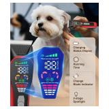 Grimgrow Horse Clippers Low Noise Rechargeble Horse Trimmer Kit, Pet Shaver for Heavy Thick Coats Grooming, 2-Speed Cordless Animal Shears for Horse, Sheep, Cats and Dogs