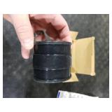 Minatee Dust Control Flex Cuffs with Stainless Steel Hose Clamps, Flexible PVC Coupling for Plastic and Copper Plumbing Connections, Connector Ports Dust Collection Fittings(2-1/2 Inch, 2 Pcs)